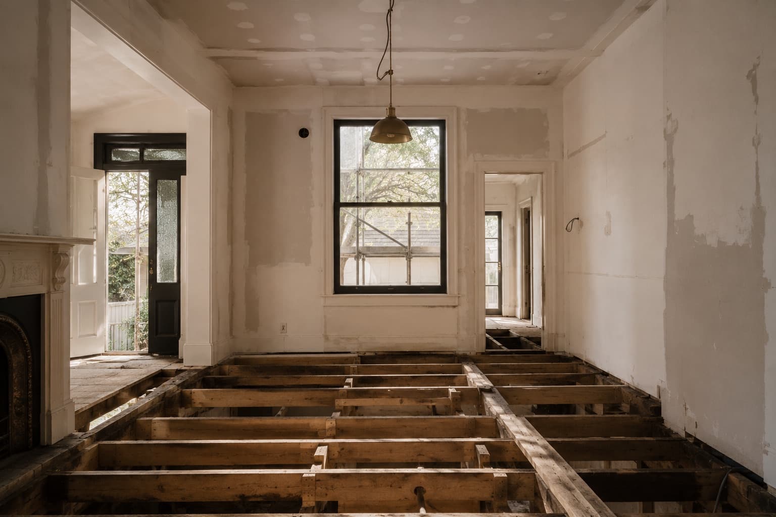 Adelaide renovation in progress