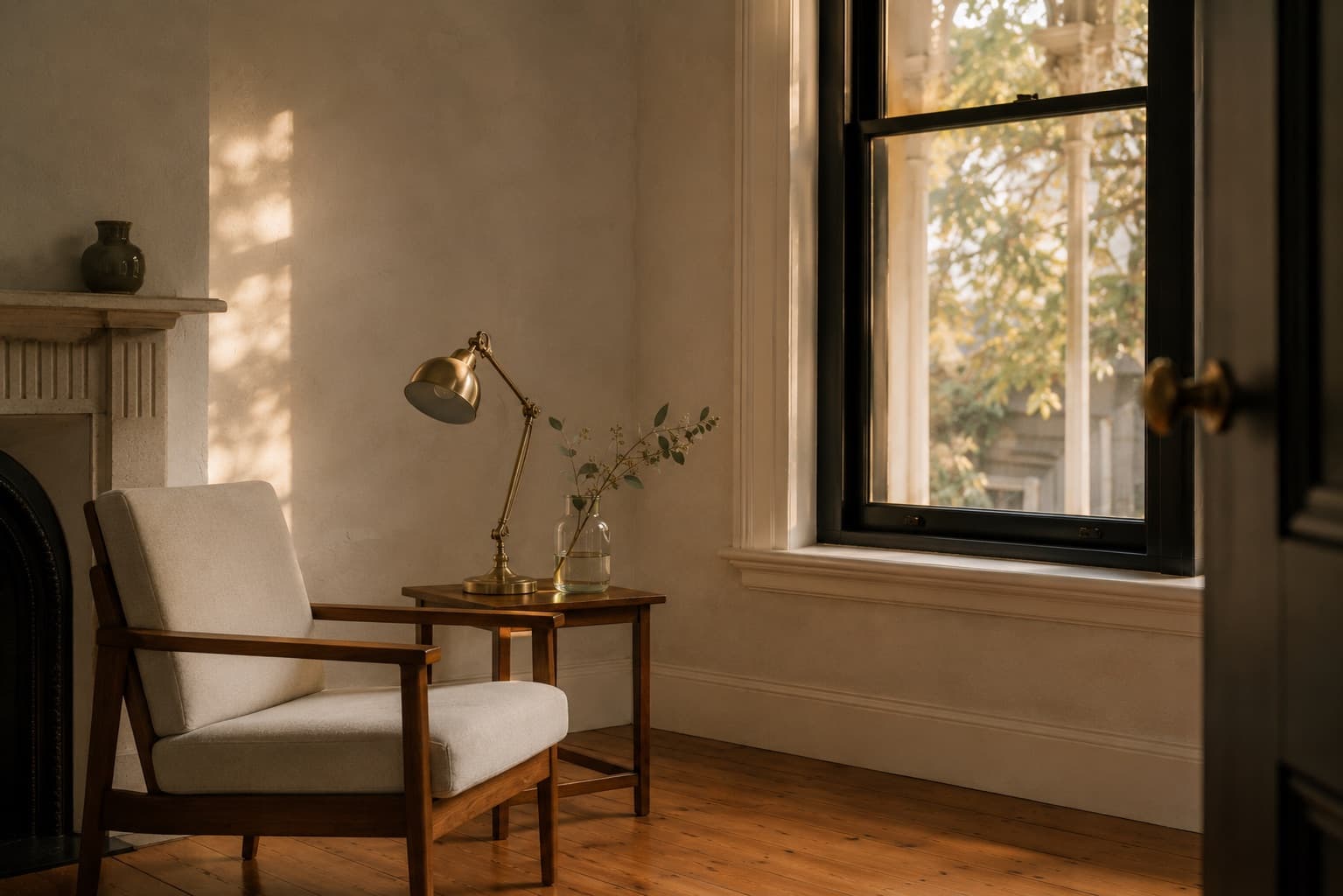 Adelaide cottage living room — calm weekday afternoon