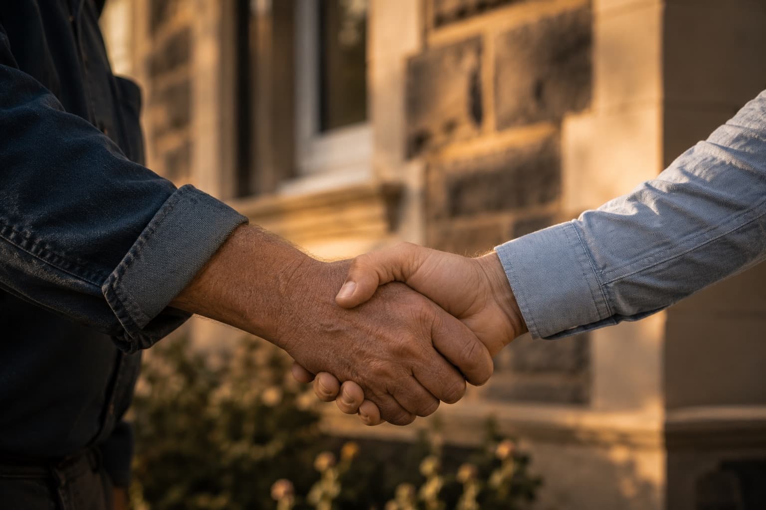 Adelaide tradie handshake coordinator